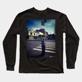 Frederick Douglas Blvd Harlem Manhattan New York City Long Sleeve T-Shirt